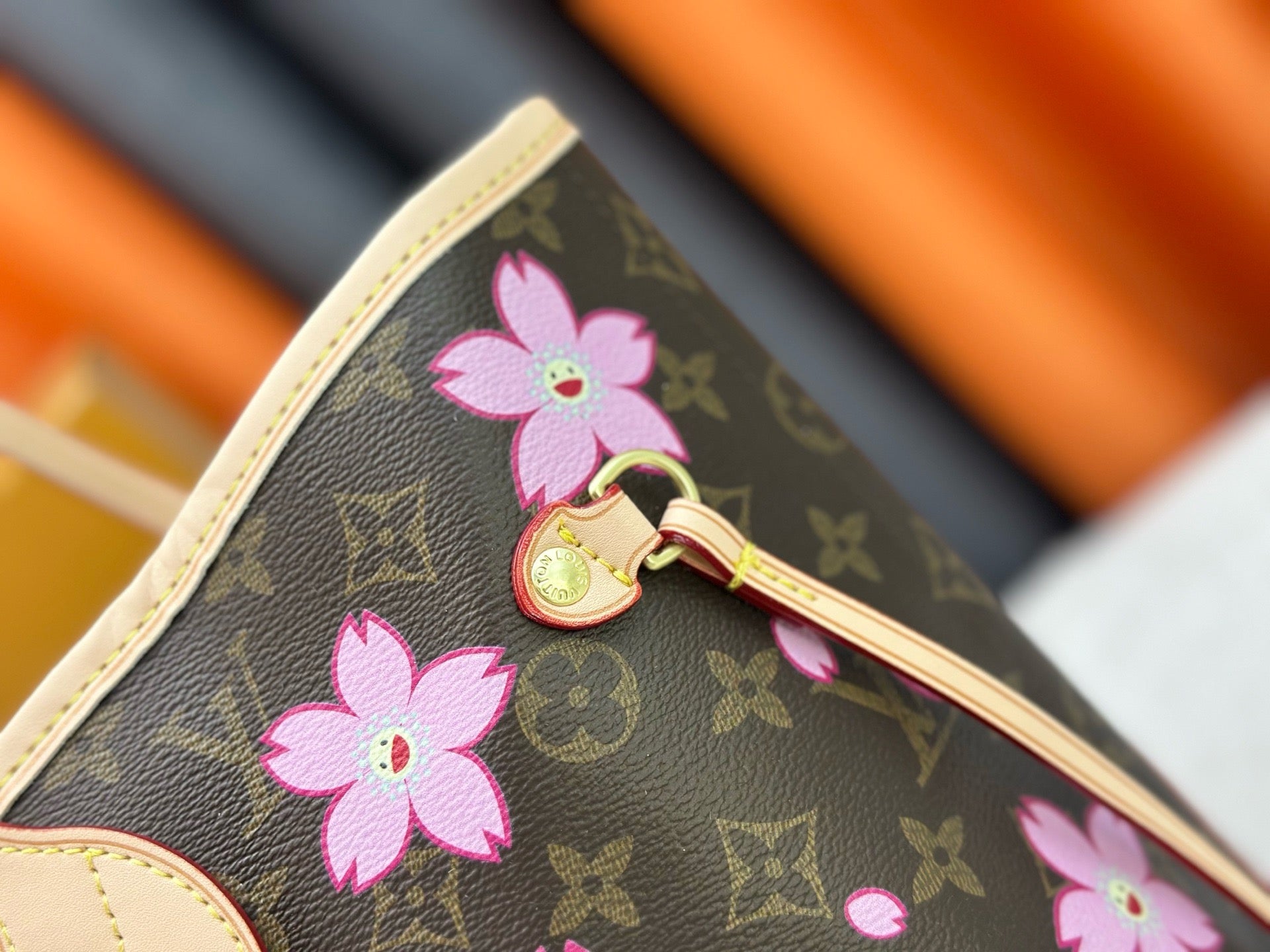 Louis Vuitton Takashi Murakami LV 2025 Neverfull Tote Bag