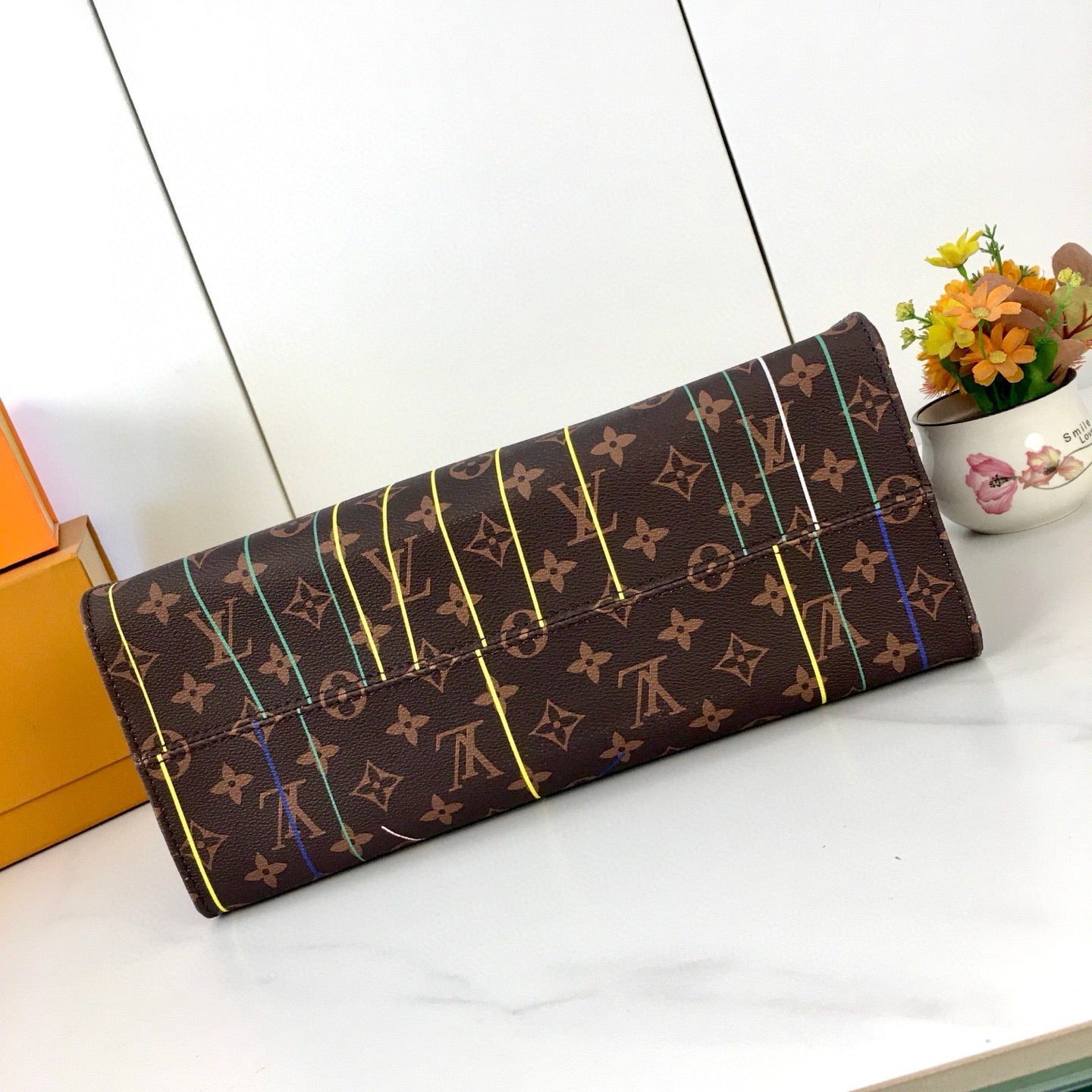Louis Vuitton x Takashi Murakami 20th Anniversary OnTheGo GM – Flower Garden Print